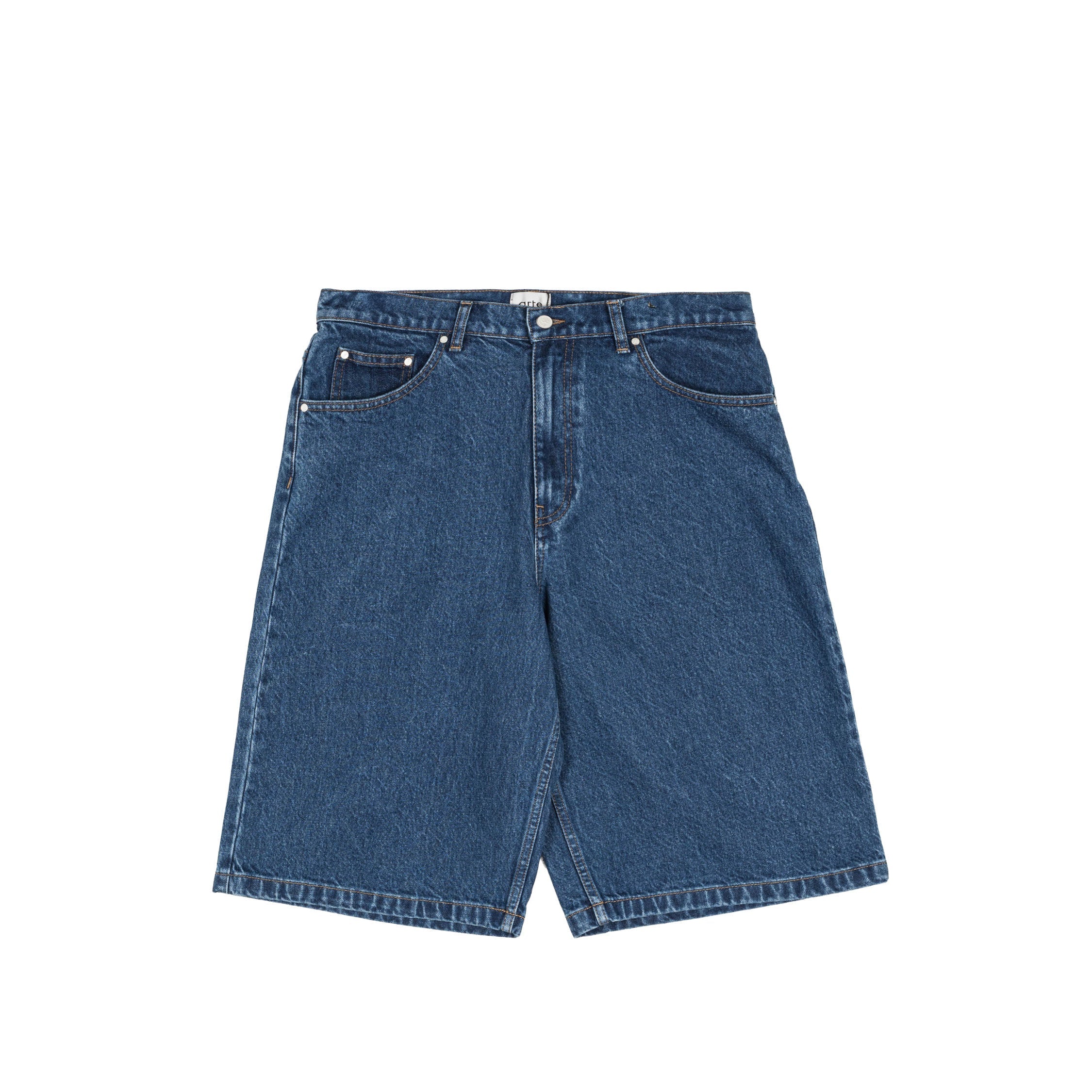 Arte Antwerp Round Pocket Denim Shorts