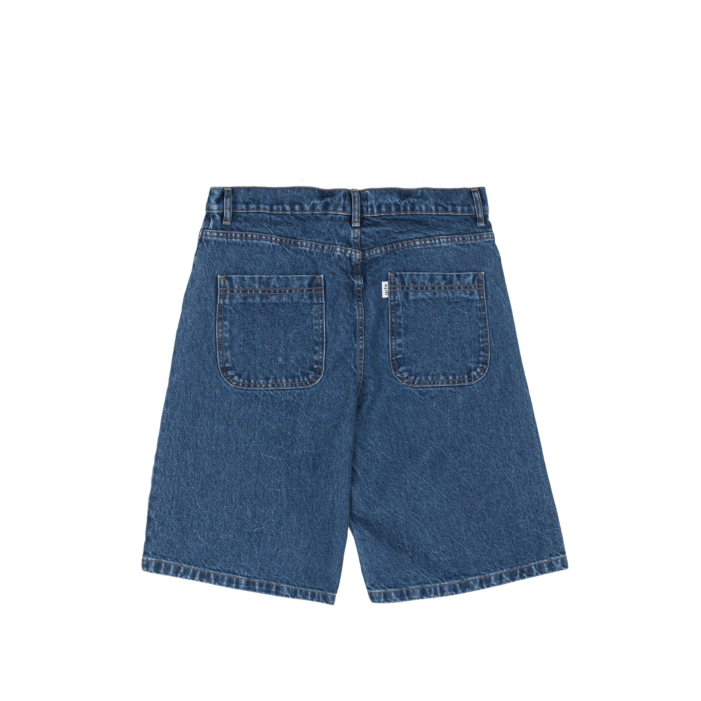 Arte Antwerp Round Pocket Denim Shorts