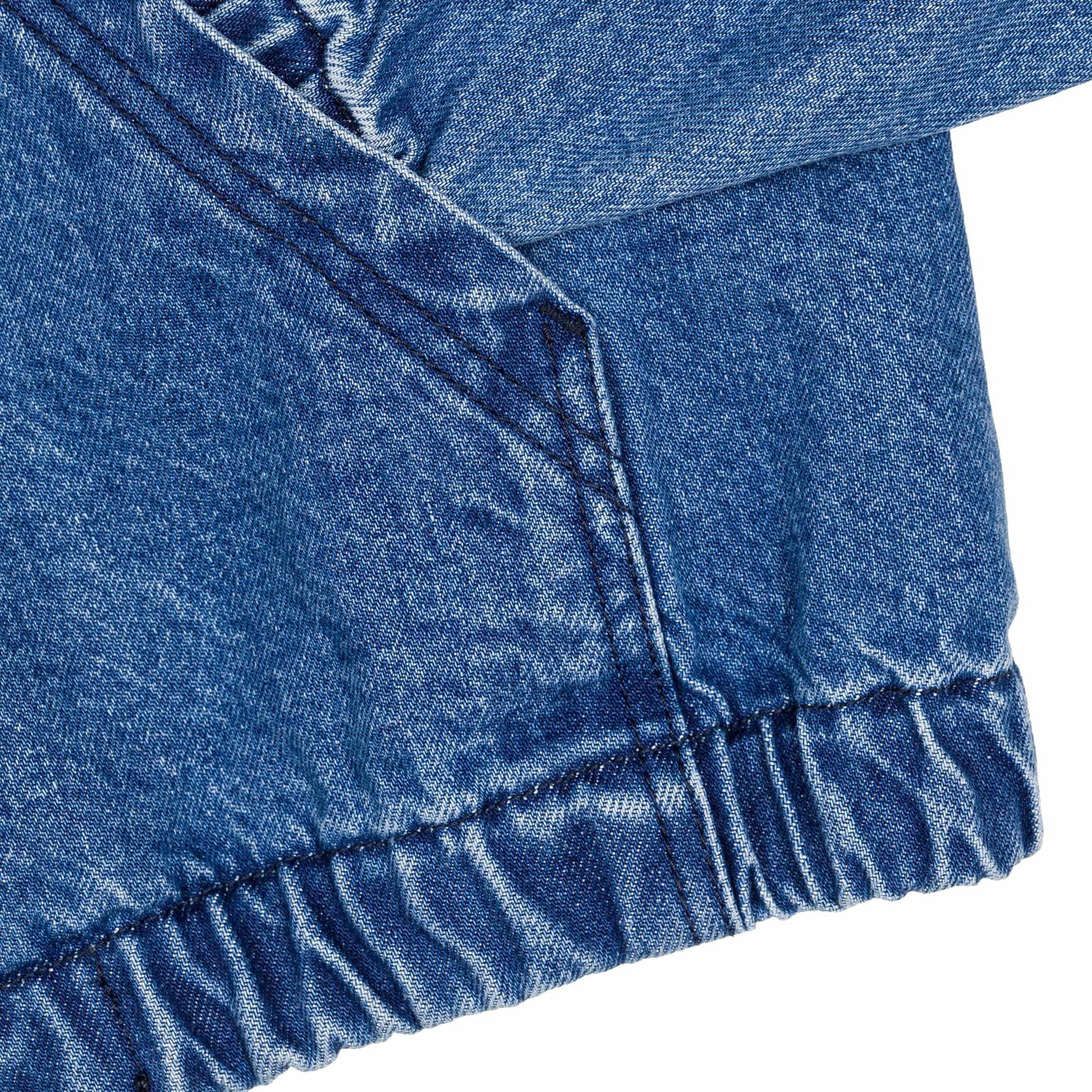 Arte Antwerp Split Logo Denim Hood Jacket