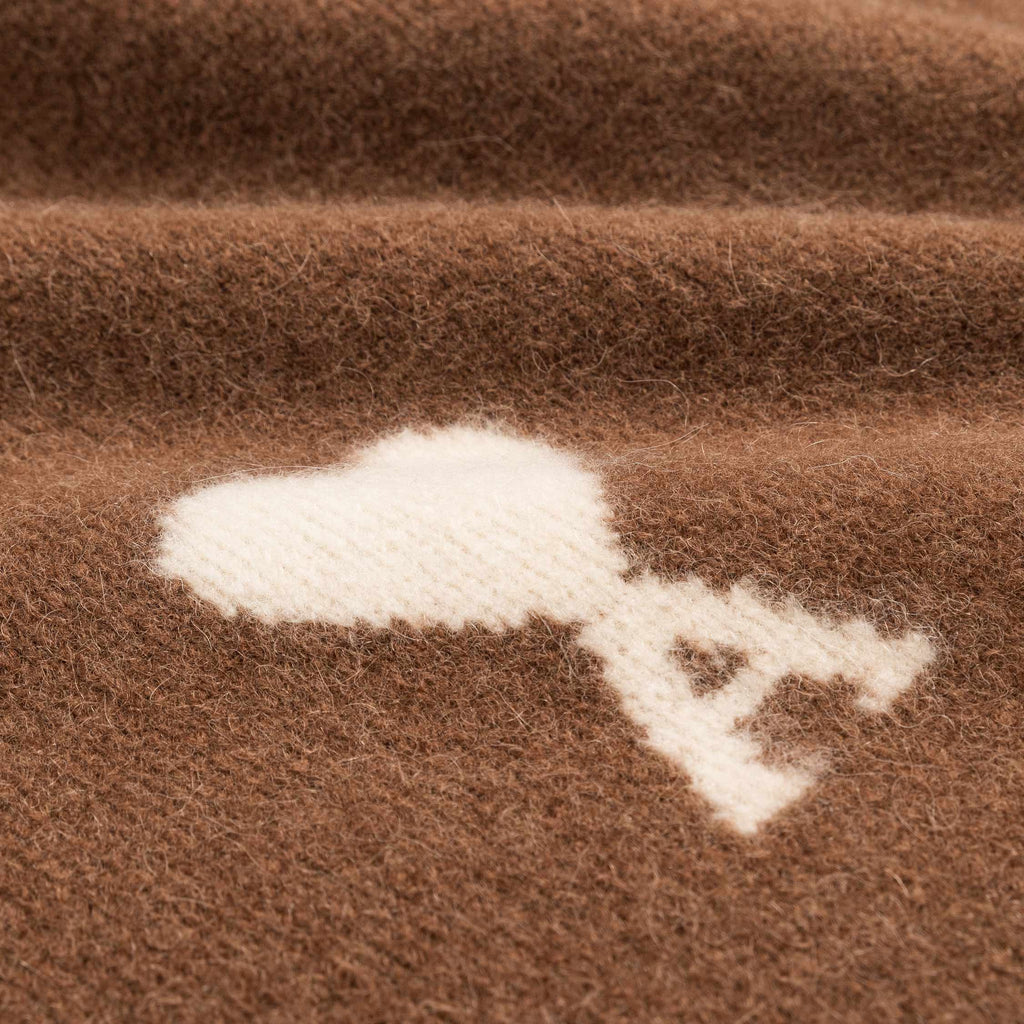 AMI Paris	Ami De Coeur Alpaca Sweater