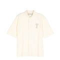 AMI Paris	Ami De Coeur Knitted Patch Polo