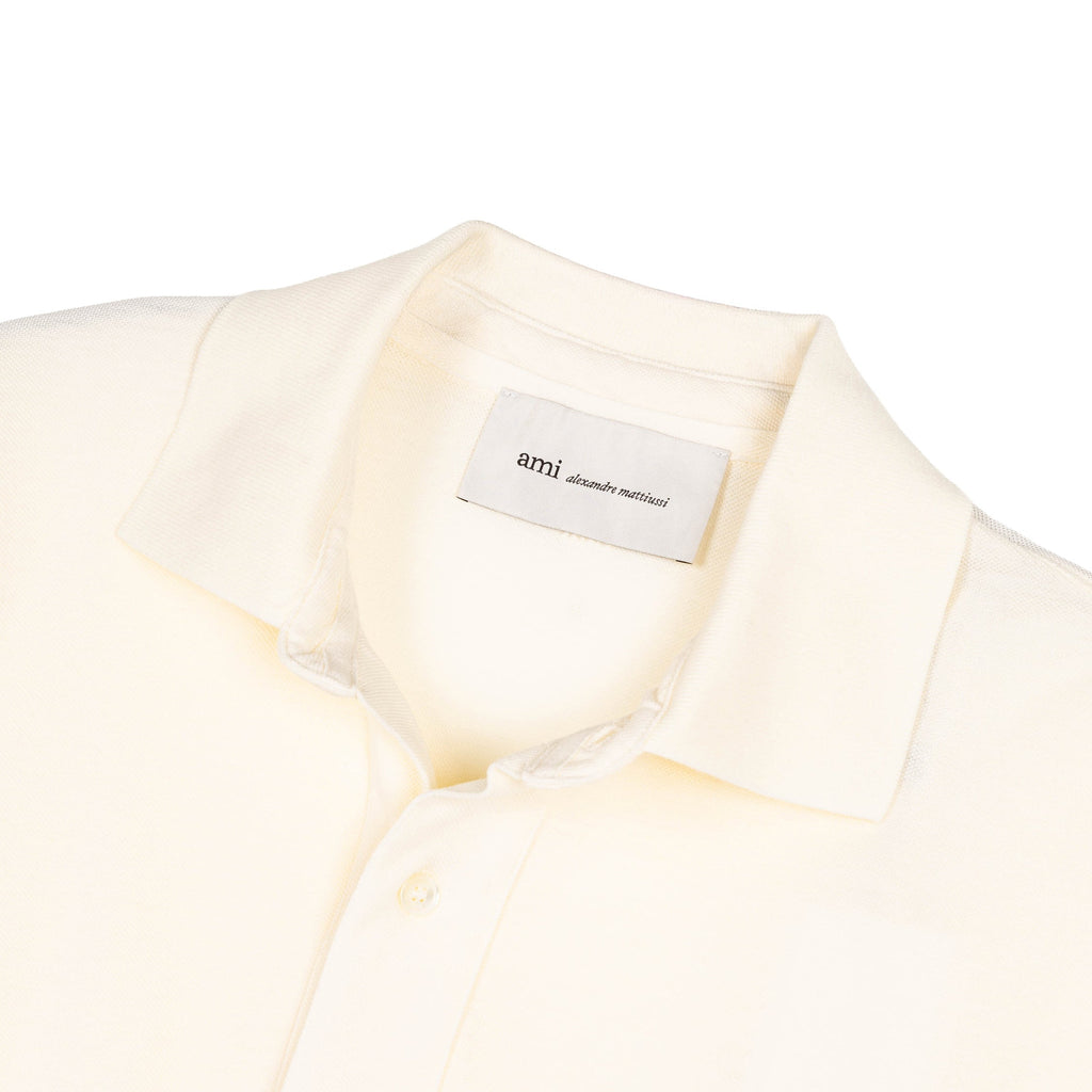 AMI Paris	Ami De Coeur Knitted Patch Polo