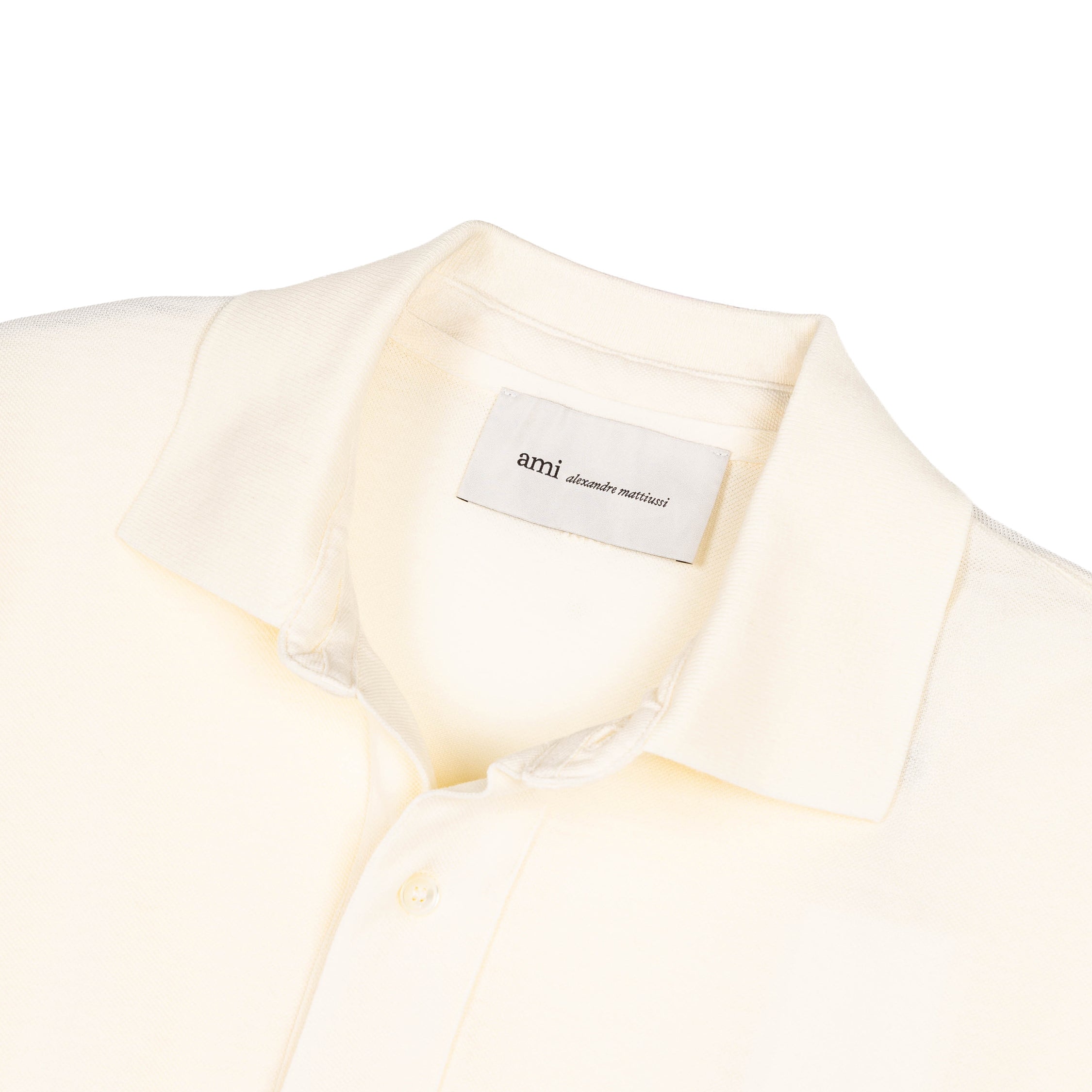 AMI Paris	Ami De Coeur Knitted Patch Polo
