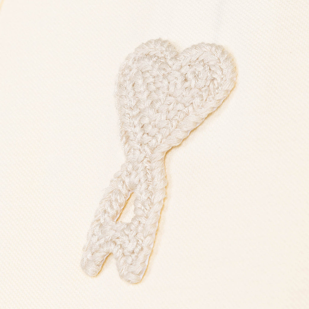 AMI Paris	Ami De Coeur Knitted Patch Polo