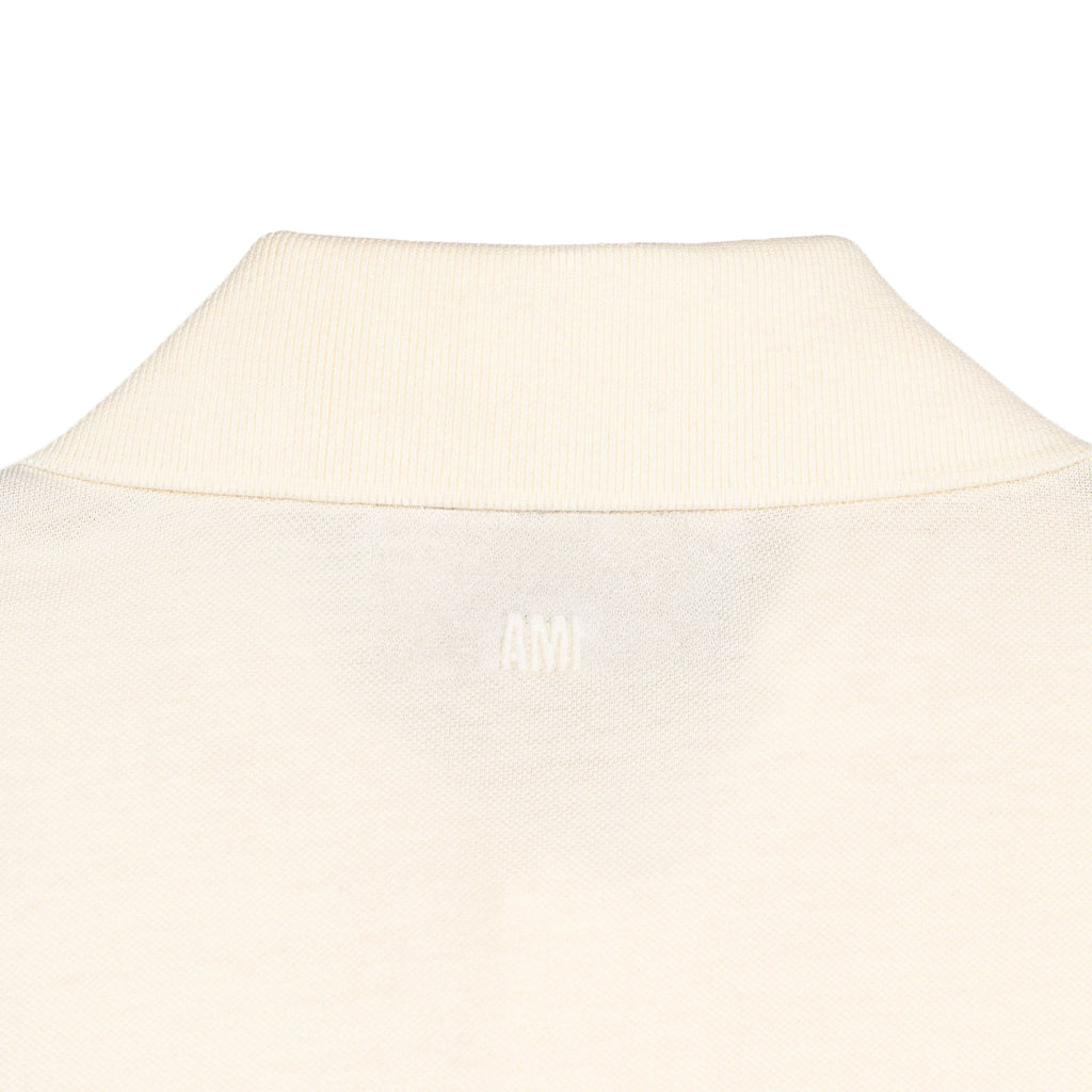 AMI Paris	Ami De Coeur Knitted Patch Polo