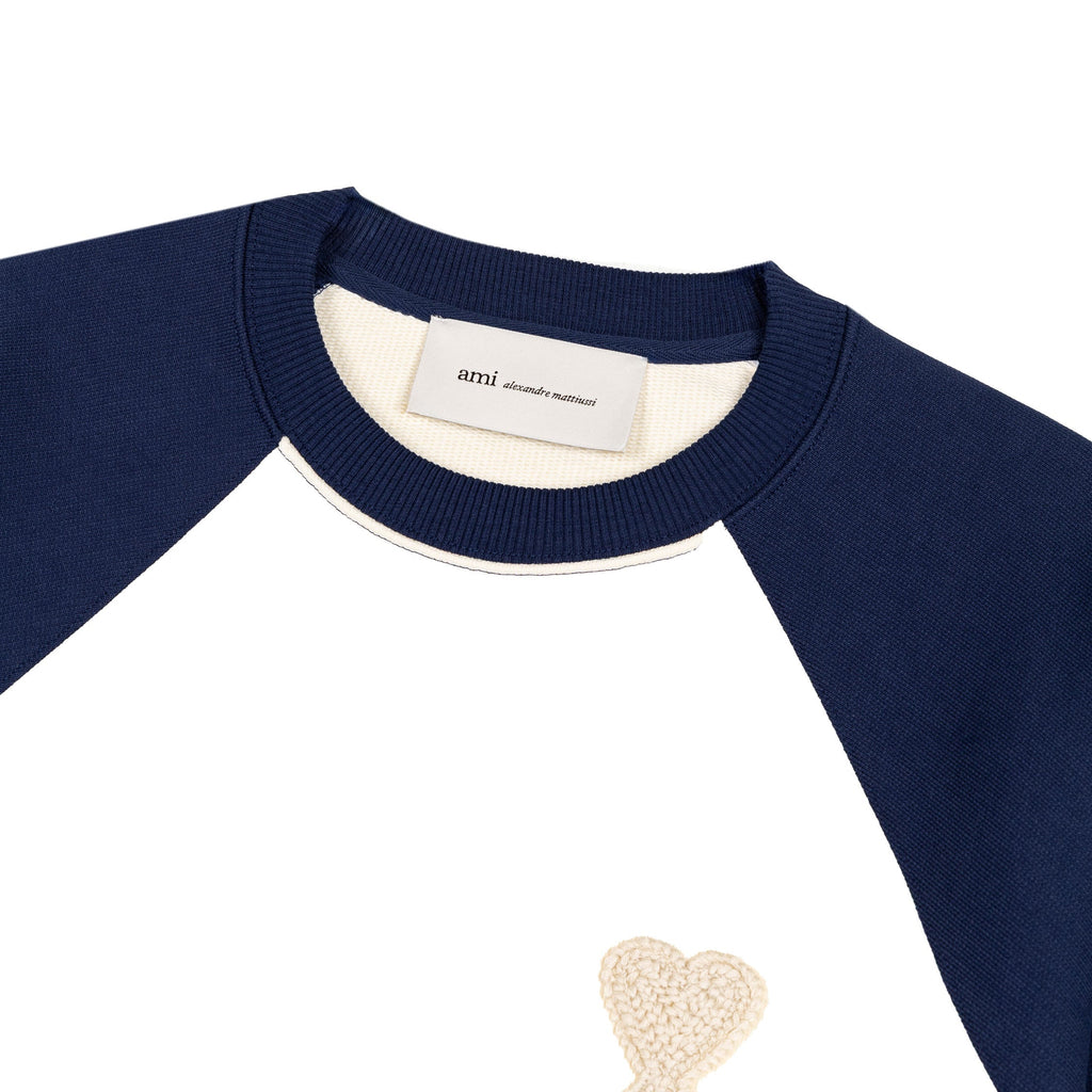 AMI Paris	Knitted Ami De Coeur Sweatshirt