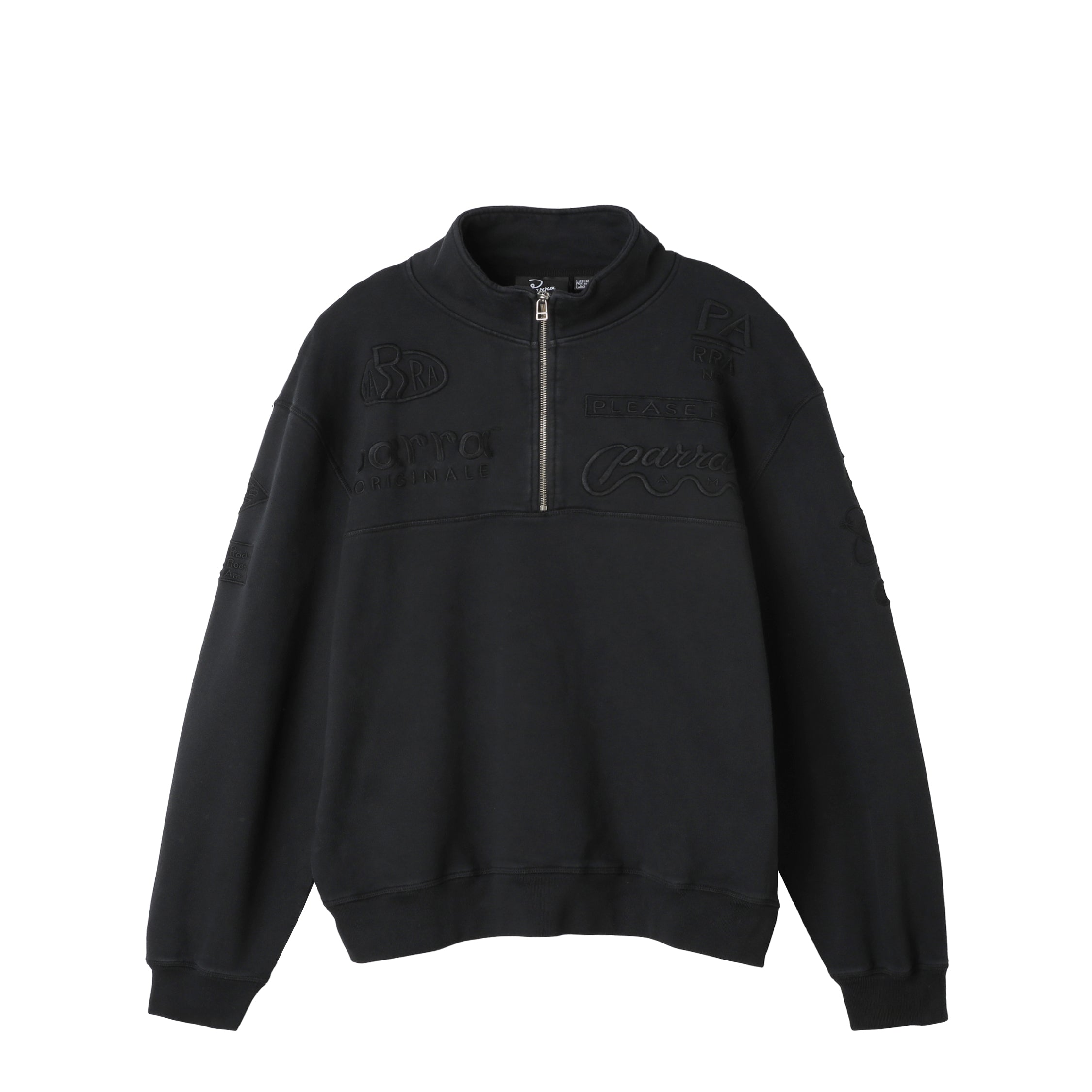 By Parra Media Training Quarter Zip Pullover