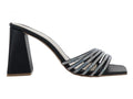 Sandalias ROZE Negro con Pedrería para Mujer