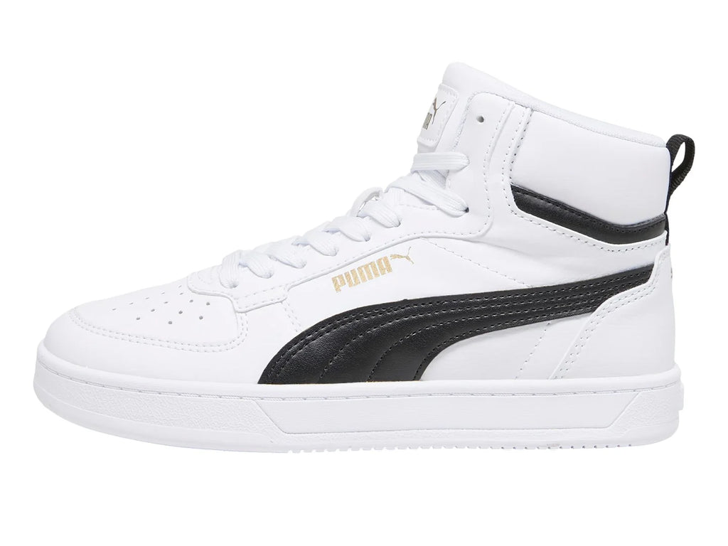 Tenis PUMA Caven 20 Mid Blanco y Negro para Niño
