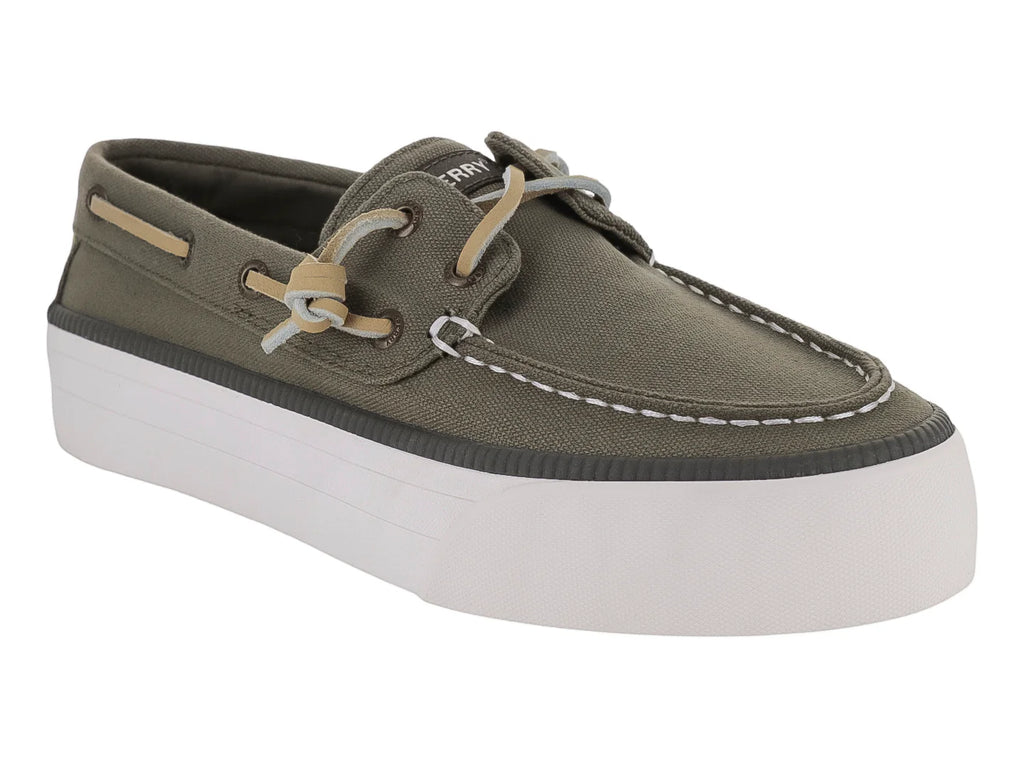 Tenis Sperry Mocasines Verde para Mujer