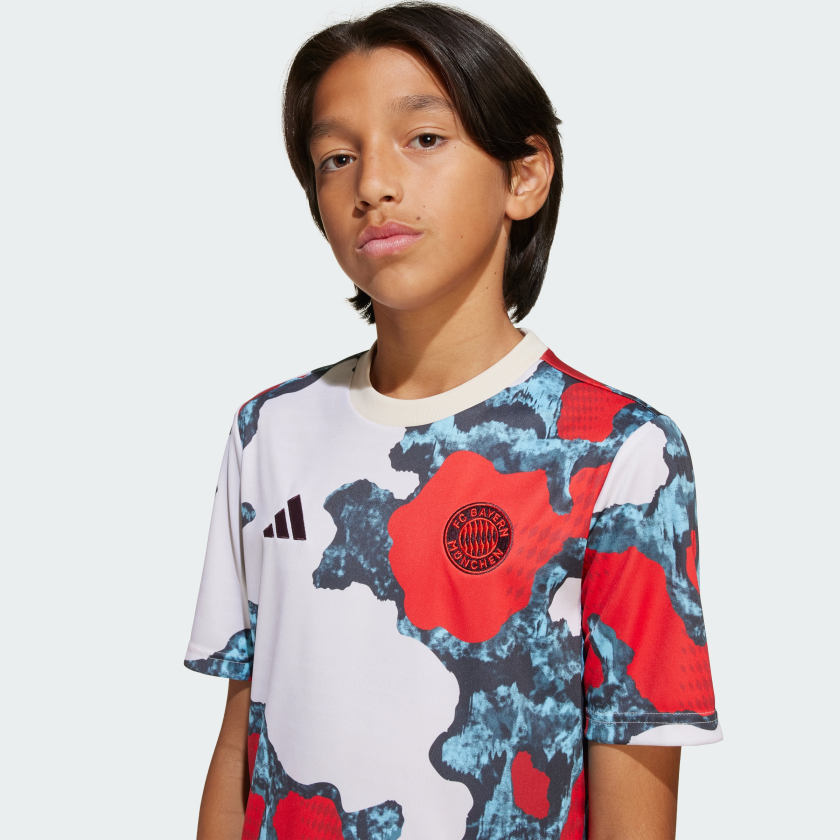 Kids' adidas FC Bayern 24/25 Pre-Match Jersey Kids