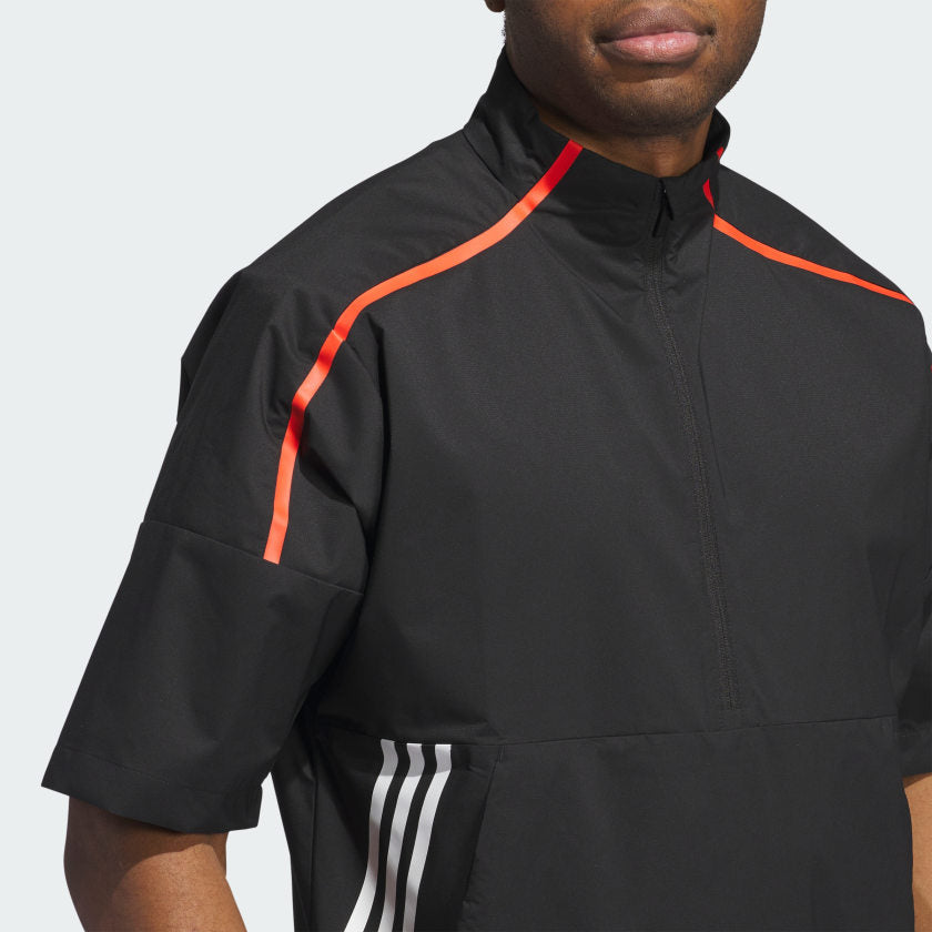 Men's adidas Core Provisional Short-Sleeve 1/2-Zip Jacket