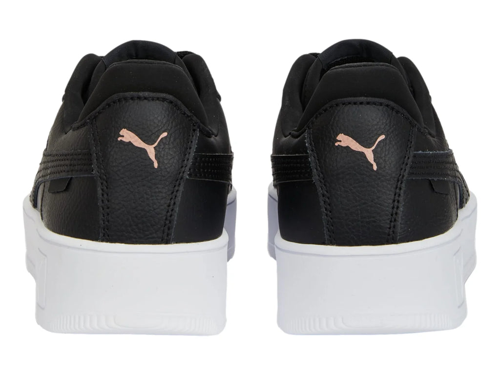 Tenis PUMA Carina Street Negros y Oro Rosa para Mujer