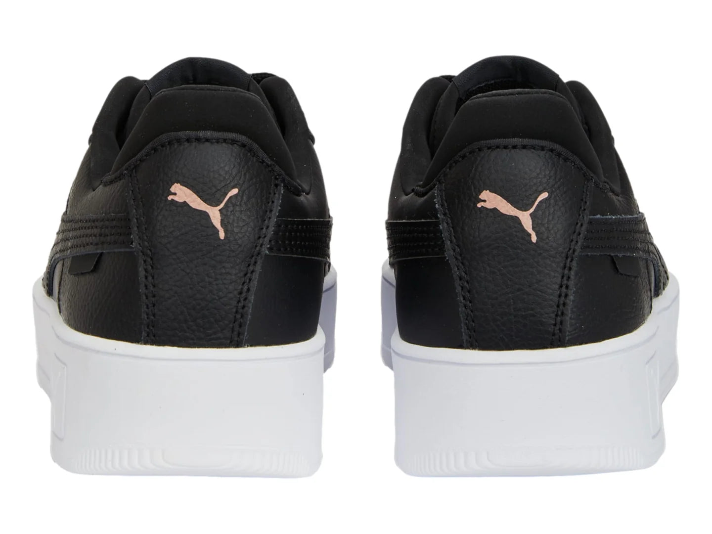 Tenis PUMA Carina Street Negros y Oro Rosa para Mujer