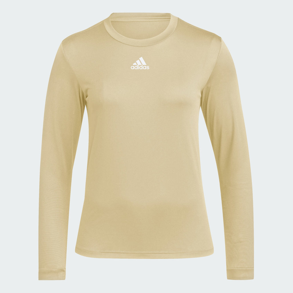 Women's adidas Long Sleeve Pregame Badge of Sport Tee