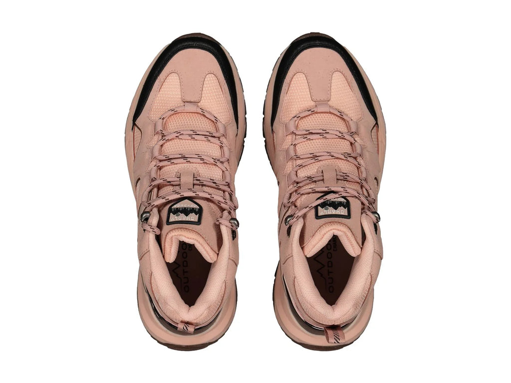 Tenis Charly Beige y Café para Mujer