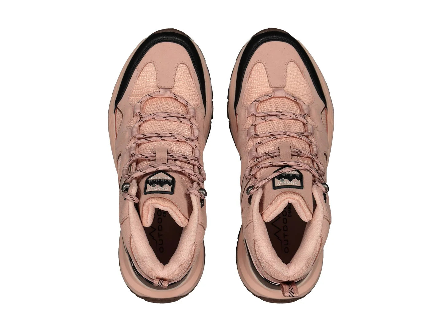 Tenis Charly Beige y Café para Mujer