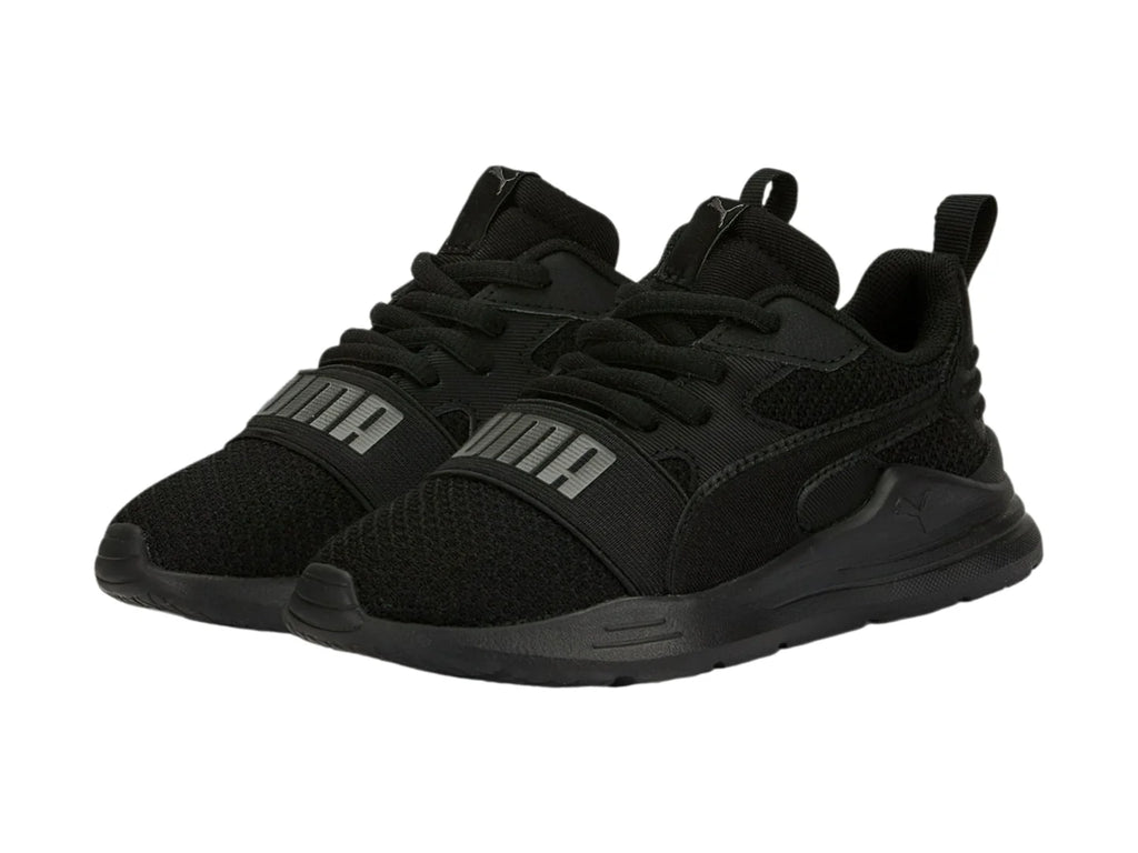 Tenis PUMA Wired Run Pure Negro para Niño