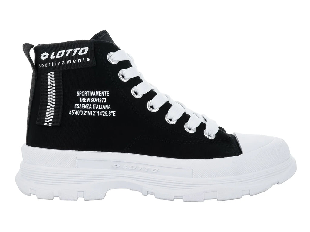 Tenis Lotto Astor Negro para Niño