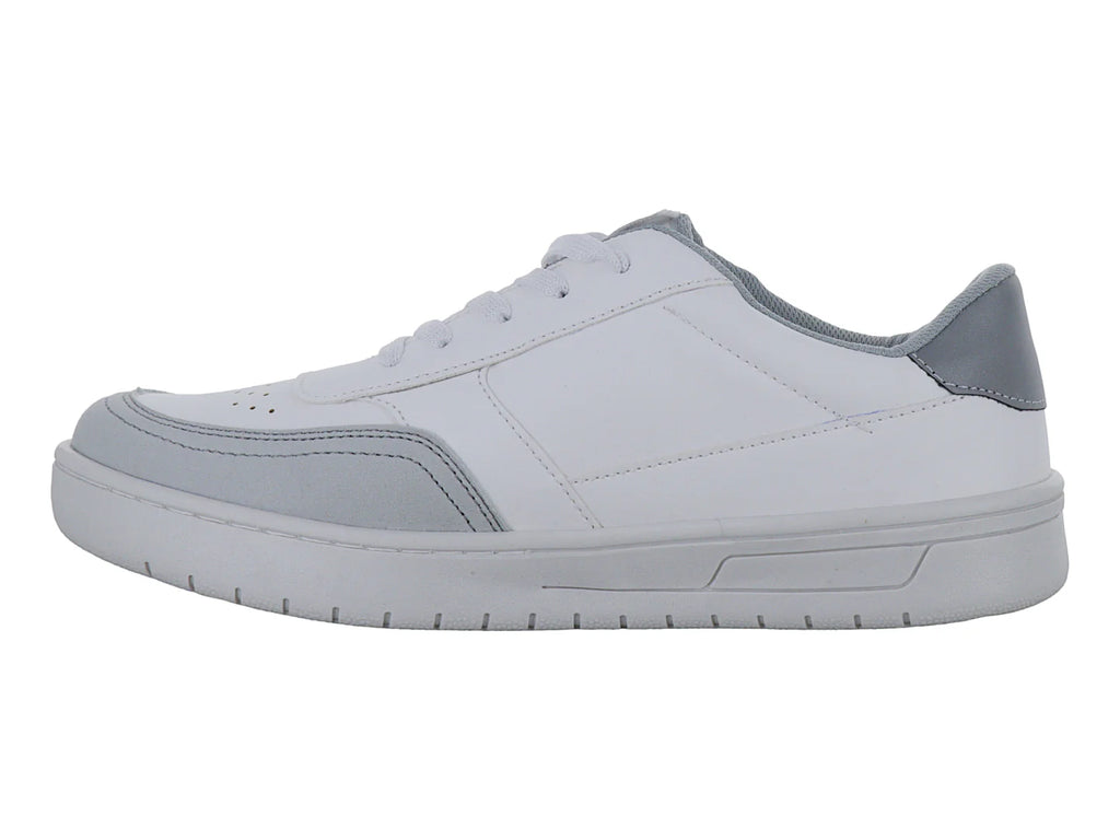 Tenis Umbro Blanco y Plata para Mujer