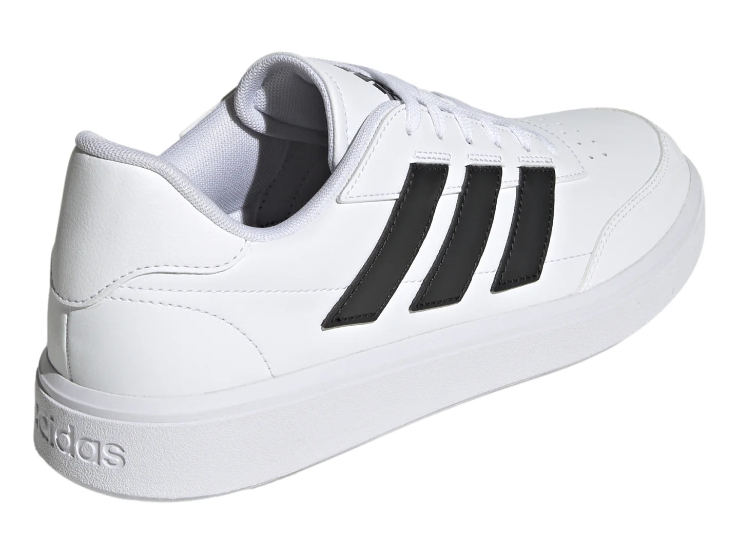Tenis Adidas Courtblock Blanco con Negro para Hombre