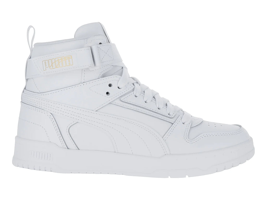 Tenis PUMA RBD Game Blancos con Oro para Mujer