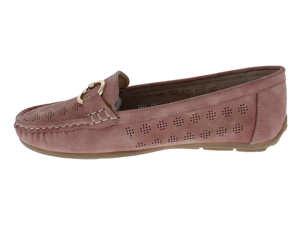 Zapatos Mocasines Comfort Fit Rosa para Mujer