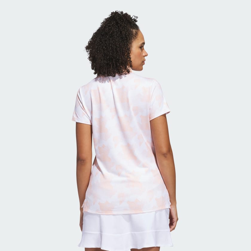Women's adidas Ultimate365 Printed Polo Shirt
