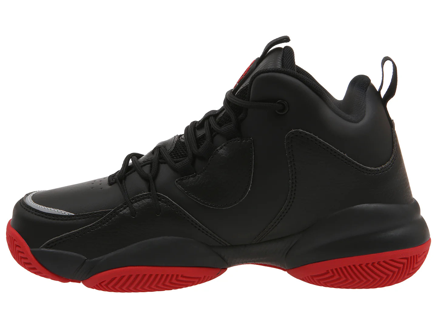 Tenis de Baloncesto K SWISS SMITS Negro con Rojo para Hombre