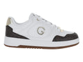 Tenis GBG Blanco Chocolate y Dorado para Mujer