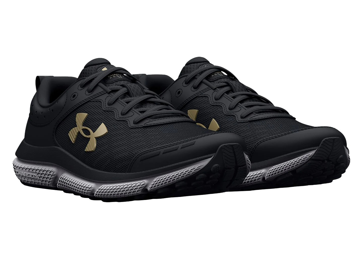 Tenis Under Armour Assert 10 Negros para Niño