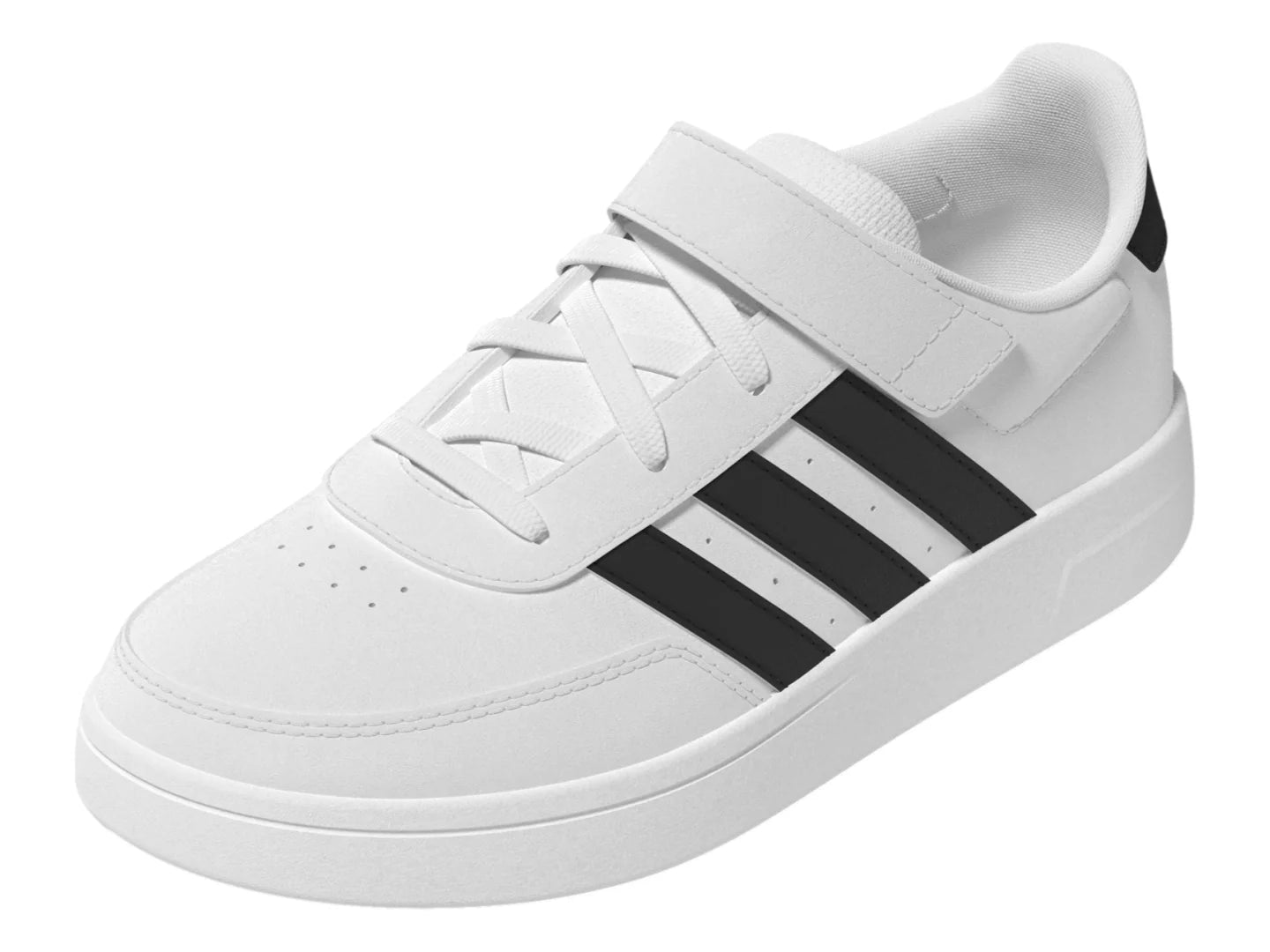 Tenis Adidas Breaknet 20 Blancos y Negros para Niño