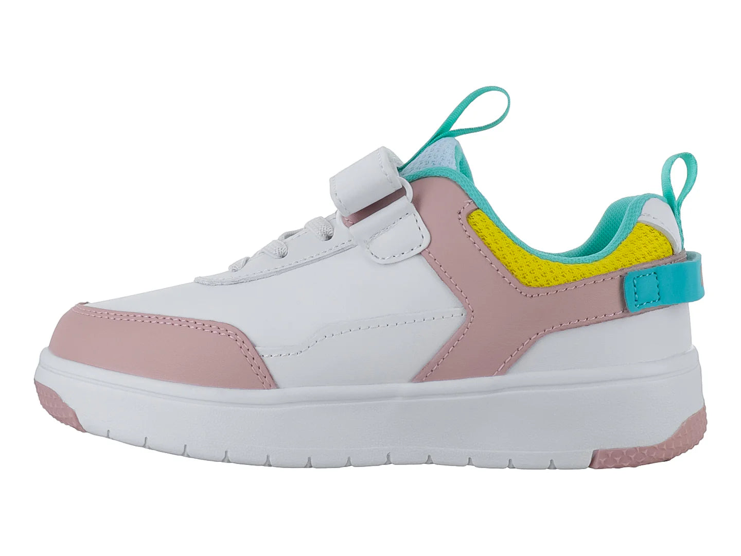 Tenis K Swiss Toki CH Blanco y Rosa para Niña