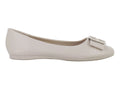 Zapatos Planos Roze Beige para Mujer