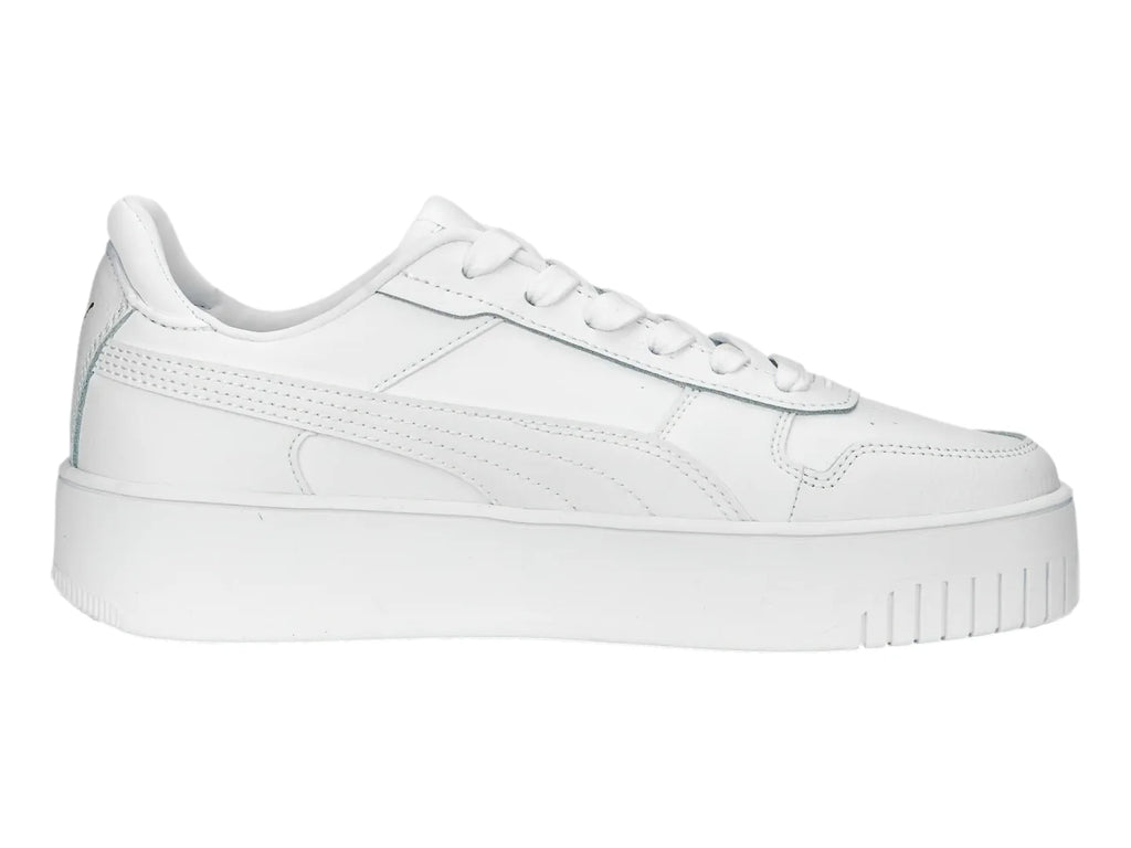 Tenis PUMA Carina Street Blancos con Oro para Mujer