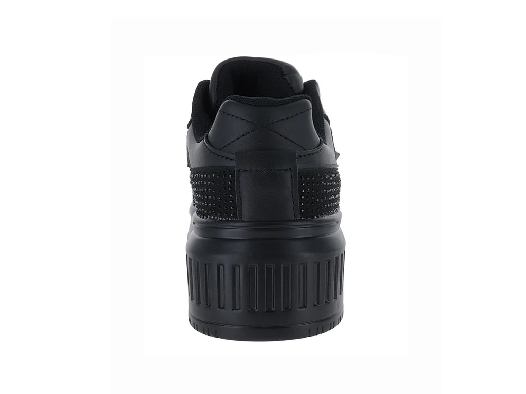 Tenis ATOK Negros con Cristales para Mujer