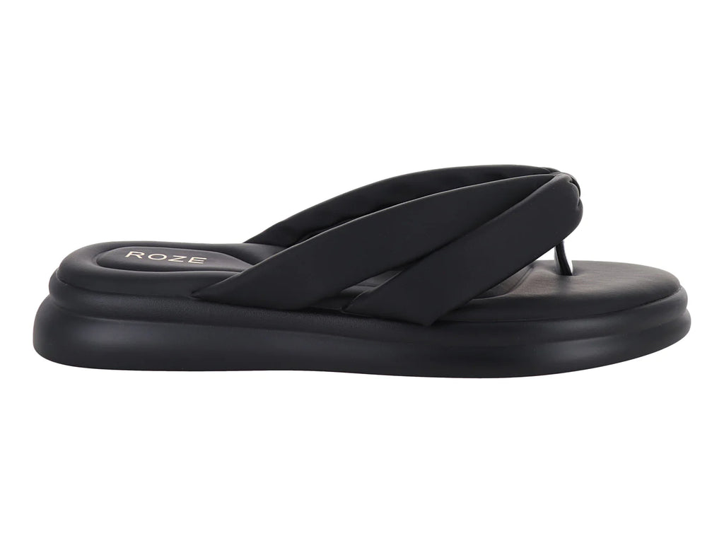 Sandalias ROZE Plataforma Negro para Mujer