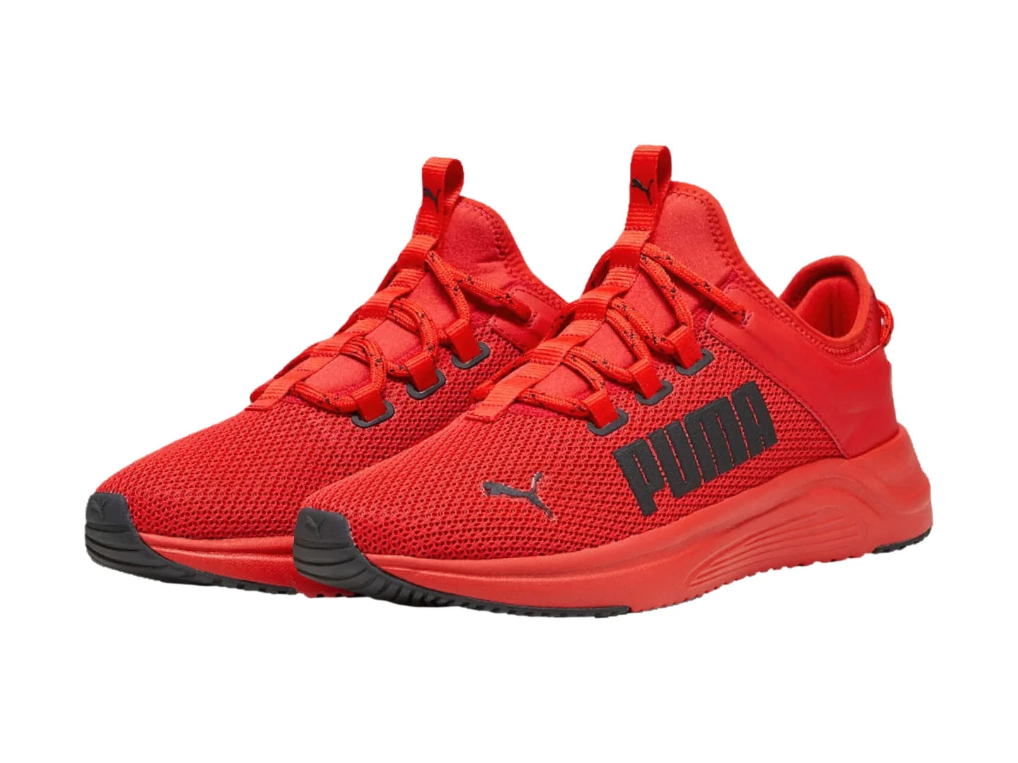 Tenis PUMA Softride Astro Slip Rojo y Negro para Hombre