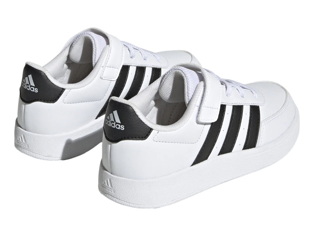 Tenis Adidas Breaknet 20 Blancos y Negros para Niño
