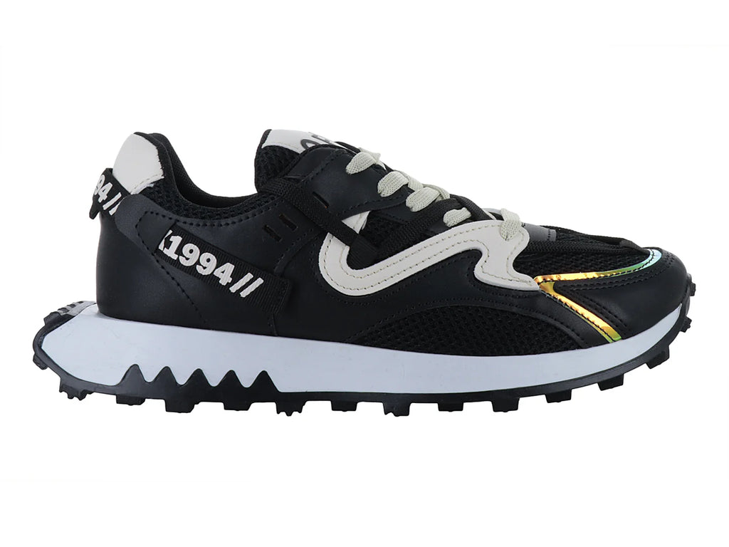 Tenis Ten Colours Negro Latte para Mujer