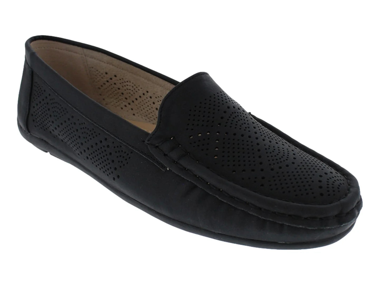 Zapato Loafer Comfort Fit Negro para Mujer