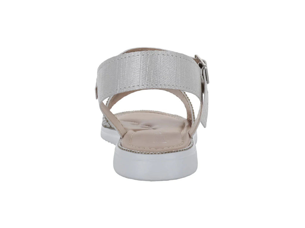 Sandalias Acuarelas Blanco para Niña