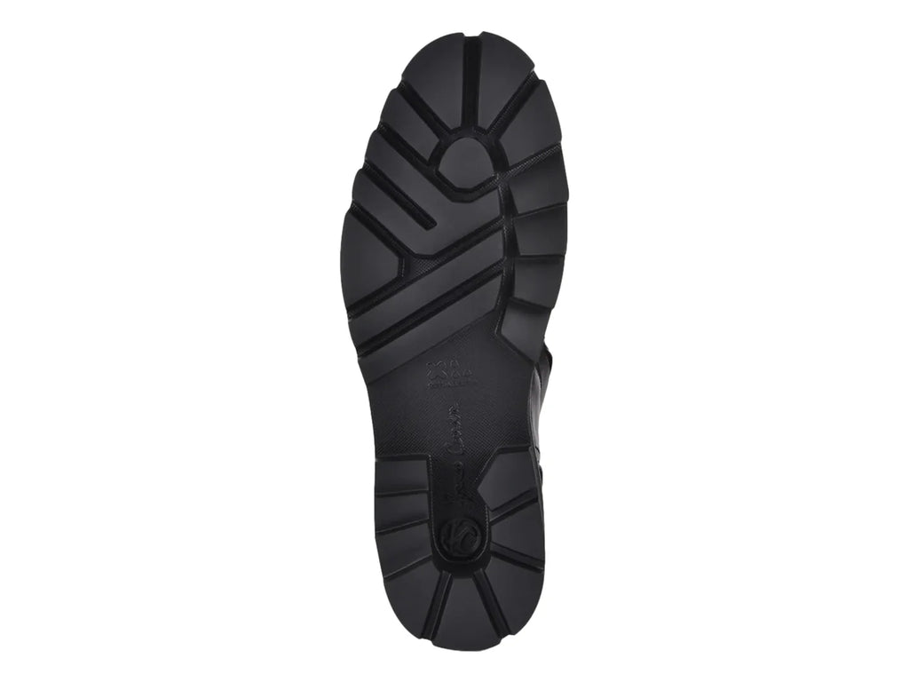 Botas Cuadra de Piel de Caimán Negro para Hombre