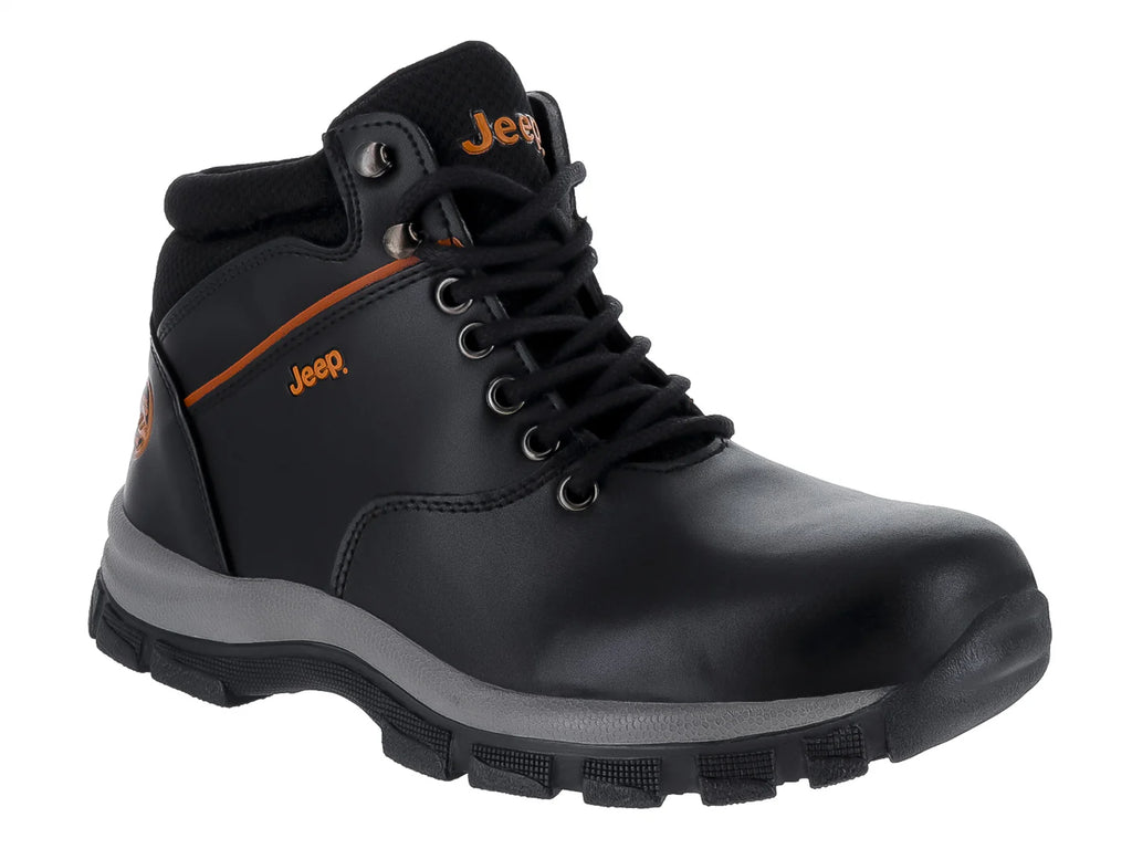 Botas de Excursionismo Jeep Negro para Hombre
