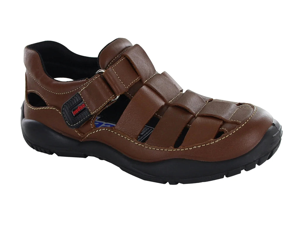Sandalias Coqueta Café Claro para Niño