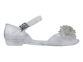 Sandalias Roze Transparentes Blancas para Niña