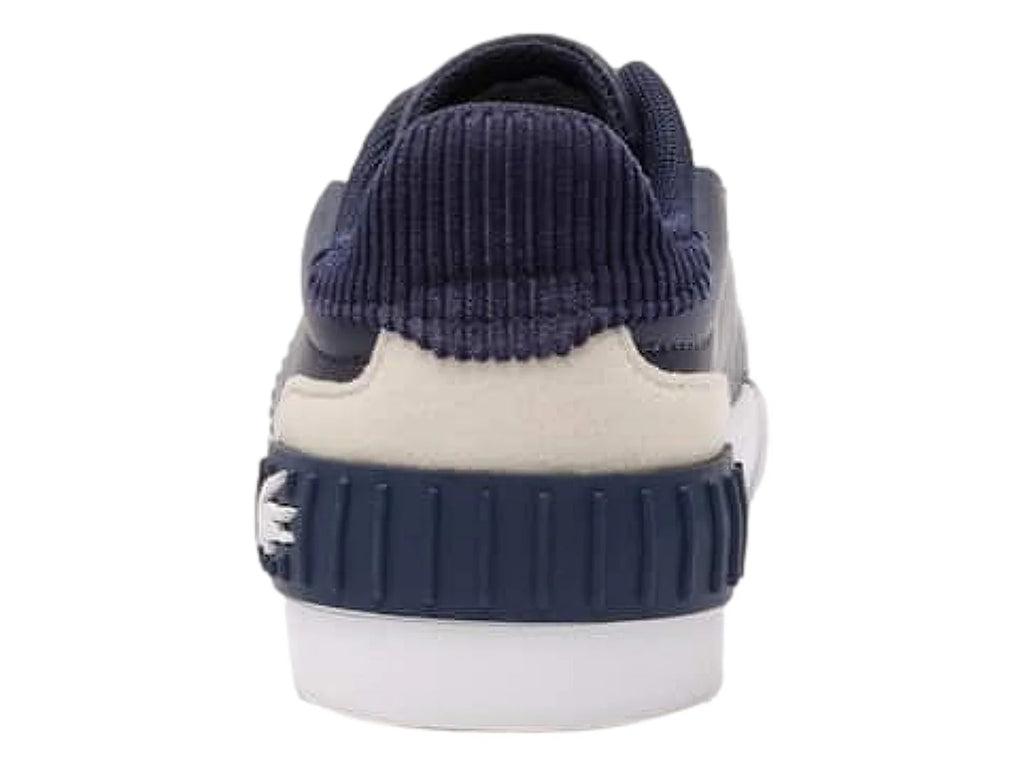 Tenis Lacoste L004 Azul Marino y Amarillo para Niño