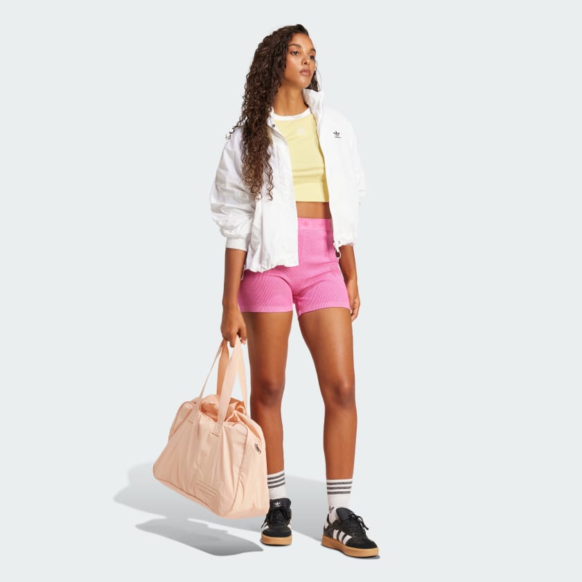 Women's adidas Ribbed Booty Shorts