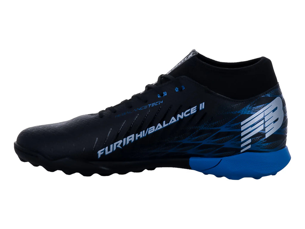 Tenis de Fútbol Furia Negro y Gris para Hombre