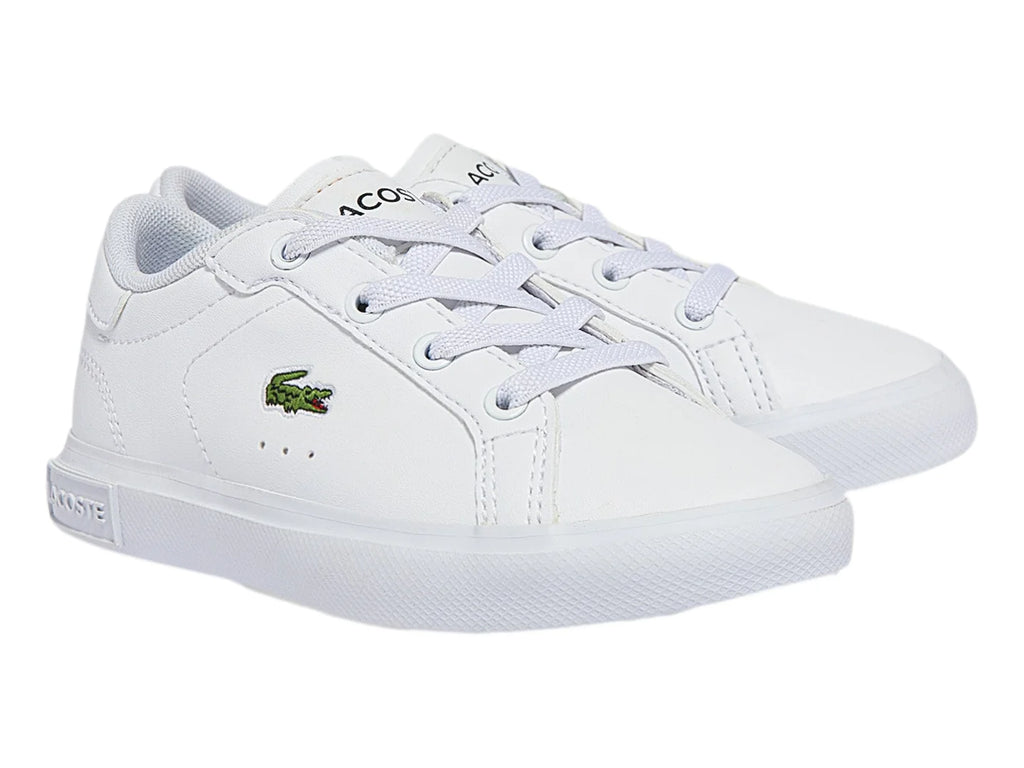 Tenis Lacoste Powercourt Blanco para Niño
